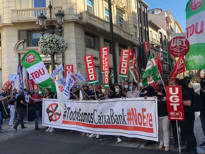 Imagen de la concentración (CCOO)