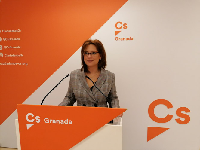La parlamentaria Andaluza de CS, Mar Sánchez (CIUDADANOS)