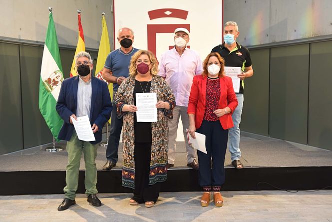 Imagen de la presentación de la moción (S. BÁRCENA / DIPGRA)