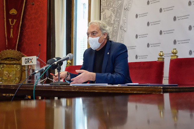 El concejal de Derechos Sociales de Granada, José Antonio Huertas, en una imagen de archivo (AYUNTAMIENTO)