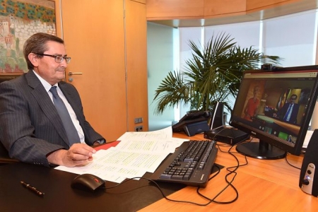 El presidente de la Diputación de Granada, José Entrena (DIPUTACIÓN) El presidente de la Diputación de Granada, José Entrena (DIPUTACIÓN)