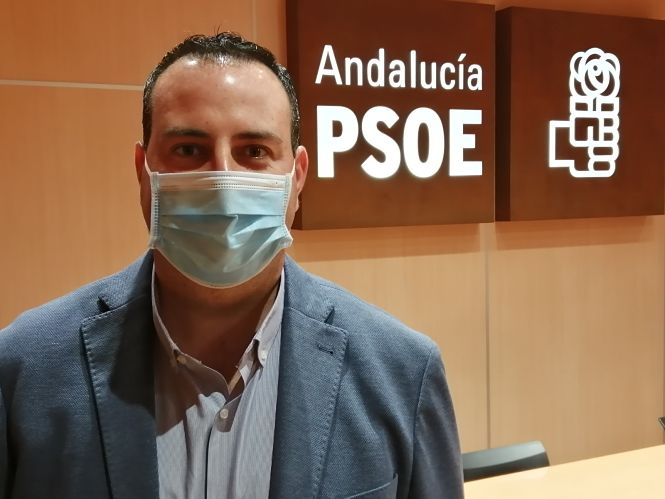  El secretario de Organización del PSOE de Granada, Álex Casares (PSOE)