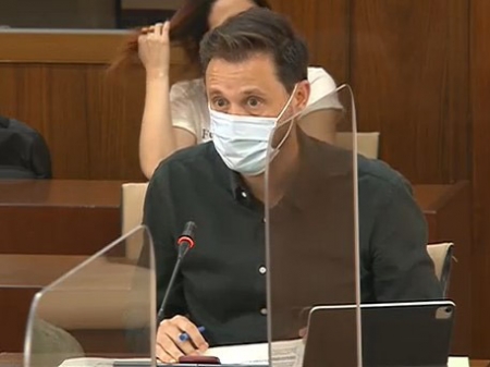 El parlamentario andaluz del PSOE, Juan José Martín Arcos (PSOE) 