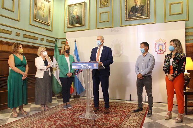 El Delegado de Igualdad, Manuel Montalvo ha visitado el Ayuntamiento de Motril (AYTO. MOTRIL)