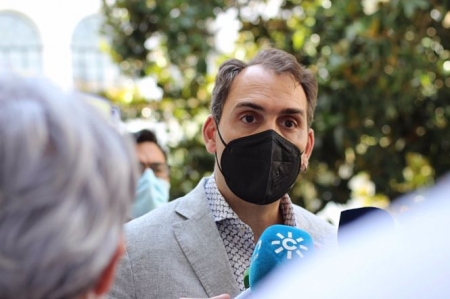 El coordinador general de IU Andalucía, Toni Valero, en una imagen de archivo (UNIDAS PODEMOS POR ANDALUCÍA) 