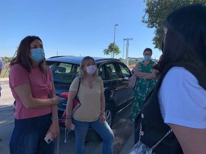 Lolez López (i), junto a responsable del PP en Jaén (@PP_JAEN)