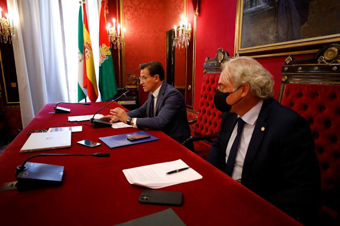 José Antonio Huertas será el alcalde en funciones hasta el pleno (AYTO. GRANADA)