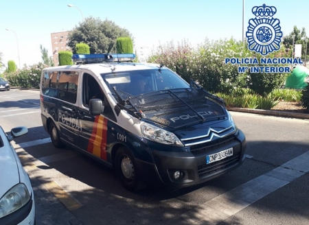 Imagen de un furgón policial (POLICÍA NACIONAL)