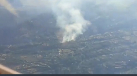 Lugar donde se ha producido el incendio (INFOCA) 