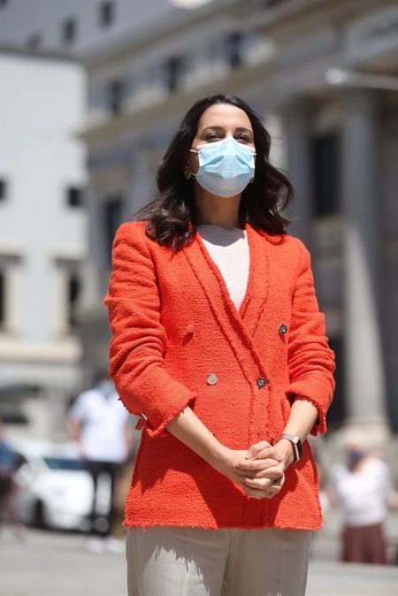 La presidenta de Ciudadanos, Inés Arrimadas (ISABEL INFANTES - EUROPA PRESS) 