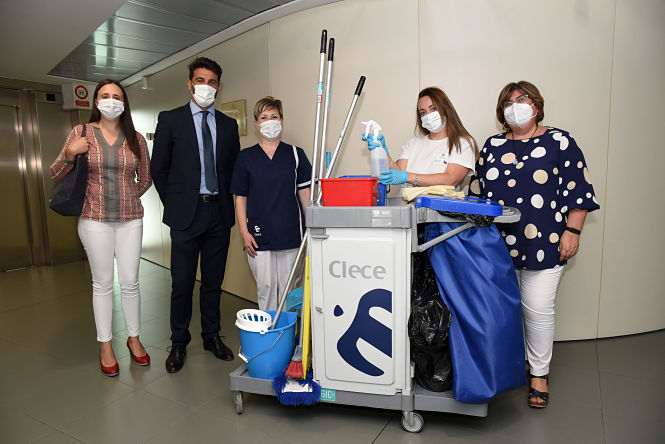 Diputación y Clece van de la mano (R. MARTÍNEZ / DIPGRA)