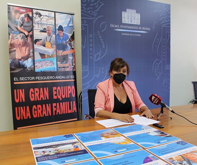 la concejala de Pesca del Ayuntamiento de Motril, Ángeles López (AYTO. MOTRIL)