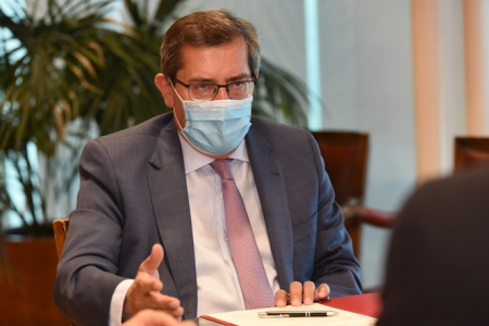 El presidente de la Diputación de Granada, José Entrena (R. MARTÍNEZ / DIPGRA) El presidente de la Diputación de Granada, José Entrena (R. MARTÍNEZ / DIPGRA)