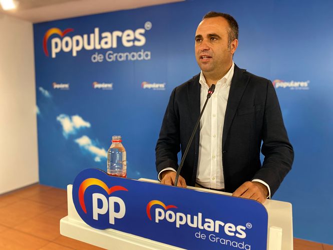 El presidente provincial del PP de Granada, Francisco Rodríguez (PP)