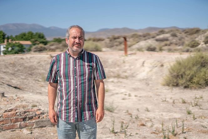 El arqueologo, Alejandro Caballero (AYTO. BAZA)