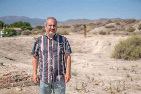 El arqueologo, Alejandro Caballero (AYTO. BAZA)