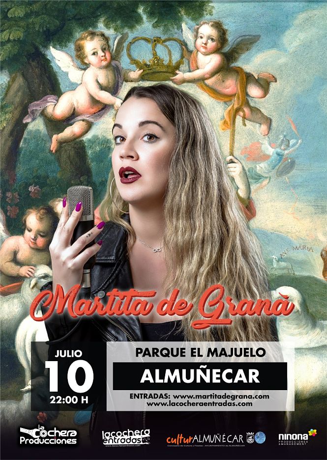 Martita de Grana actuará en Almuñécar (AYTO. ALMUÑÉCAR)