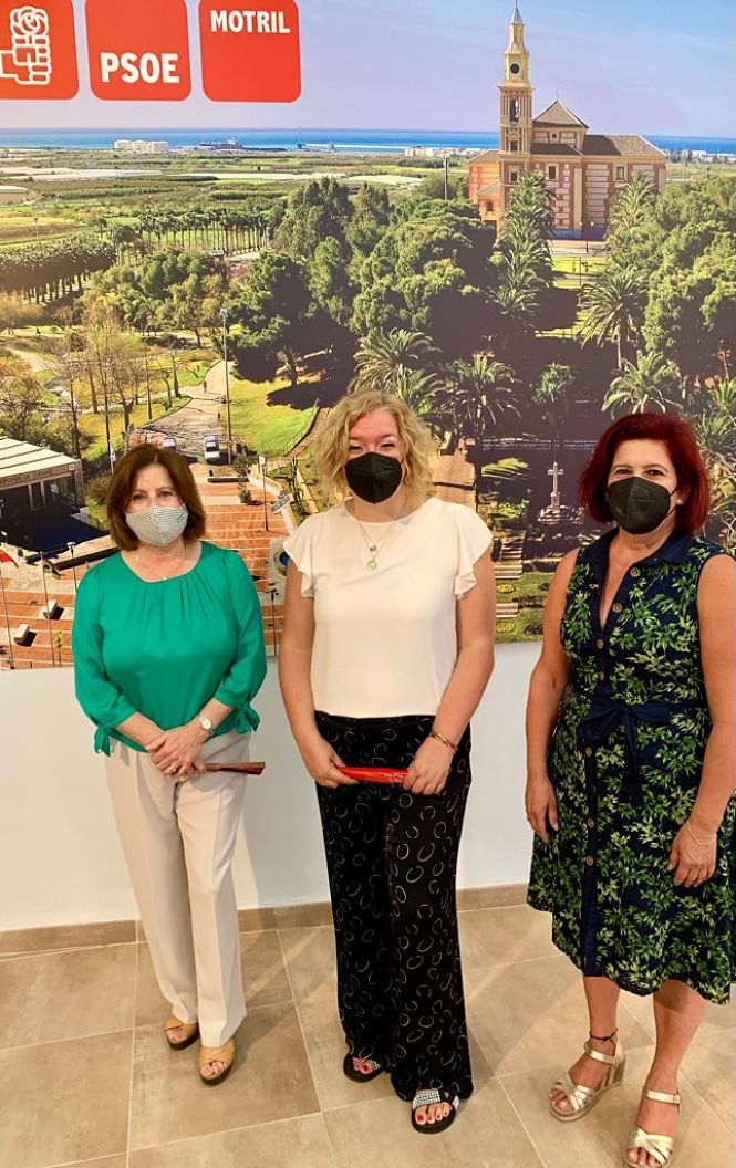 Imagen de la visita a Motril (PSOE)