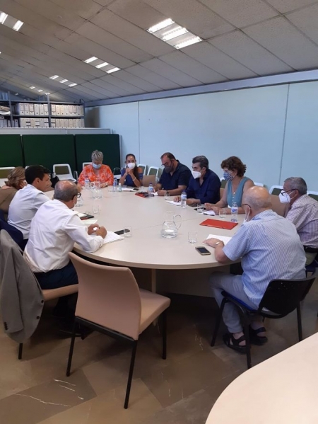 Reunión de negociación entre Unidas Podemos y PSOE tras la investidura de Francisco Cuenca como alcalde de Granada (UNIDAS PODEMOS) 