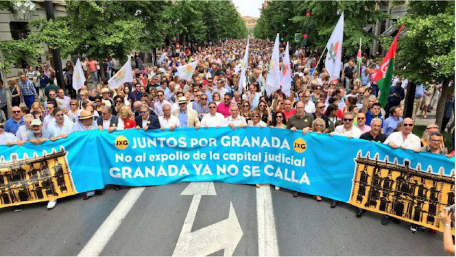 Manifestación de Juntos por Granada (JUNTOS POR GRANADA) 