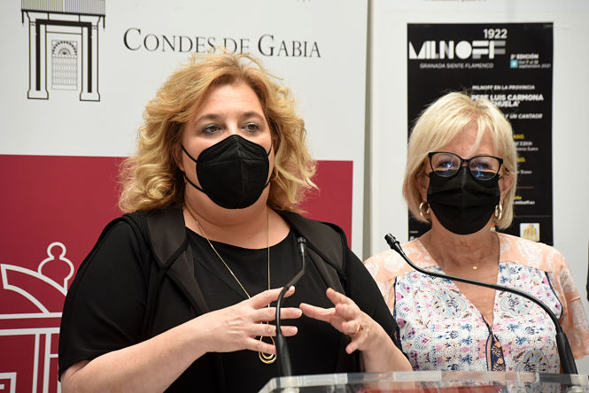 La Diputada de Cultura, Fatima Gómez (R. MARTÍNEZ / DIPGRA)