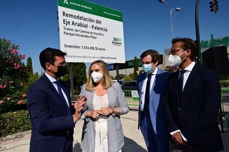 Marifran carazo ha visitado el lugar donde se iniciarán las obras (JUNTA)