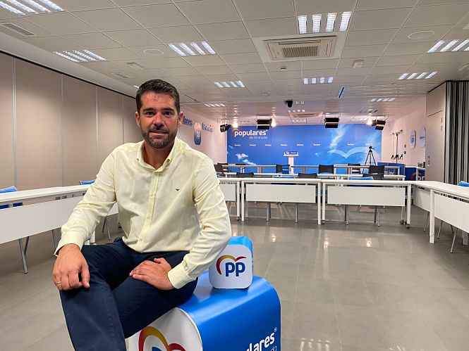 El diputado provincial del PP, Joaquín Ordóñez (PP)