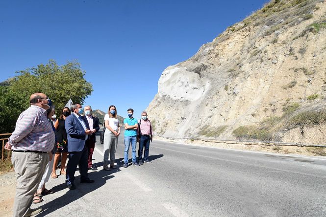 Imagen de la visita a la carretera de Güejar Sierra (DIPUTACIÓN) 