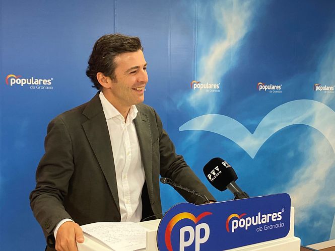 El Secretario general del PP, Jorge Saavedra (PP)