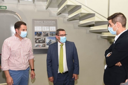 Imagen de la visita al Clúster de Padul (JM GIL / DIPGRA) Imagen de la visita al Clúster de Padul (JM GIL / DIPGRA)