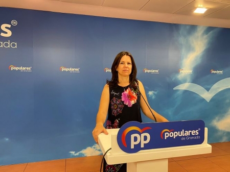 La parlamentaria andaluza del PP, Ana Vanessa García (PP) 