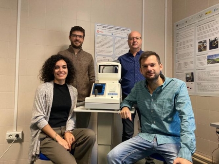 El equipo de investigadores de la UGR que ha llevado a cabo este trabajo (UGR)