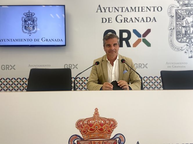 César Díaz, portavoz del PP en el Ayuntamiento de Granada (PP)