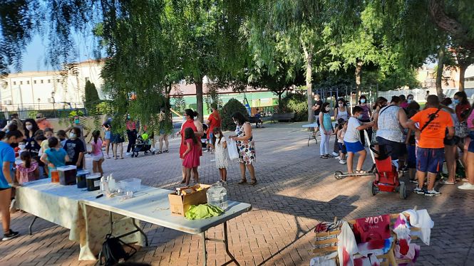 sesión de `Ocio al freskito` celebrada en Purchil hace dos semanas (AYTO. VEGAS DEL GEMIL)