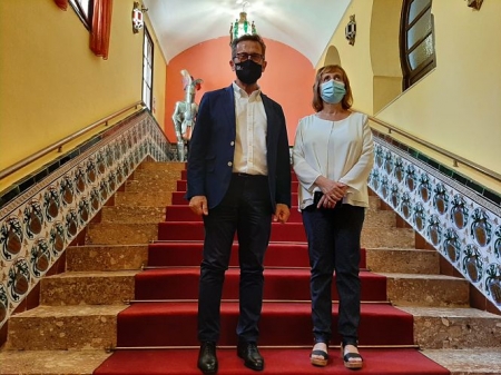 Imagen de la visita a Láchar (JUNTA) 