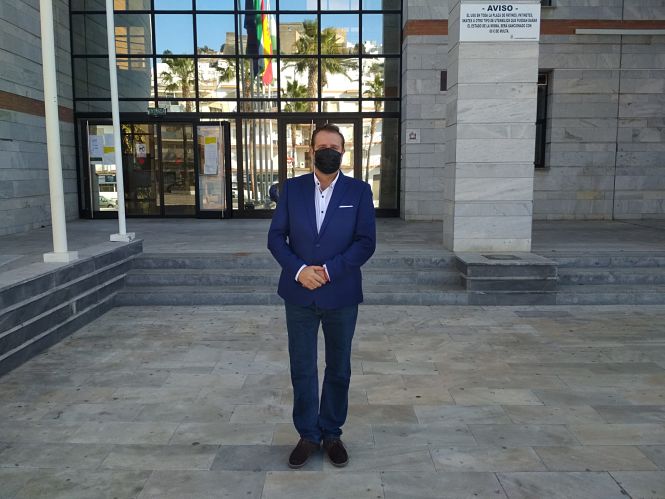 El portavoz de Ciudadanos (Cs) en el Ayuntamiento de Salobreña, Plácido Leyva (CIUDADANOS)