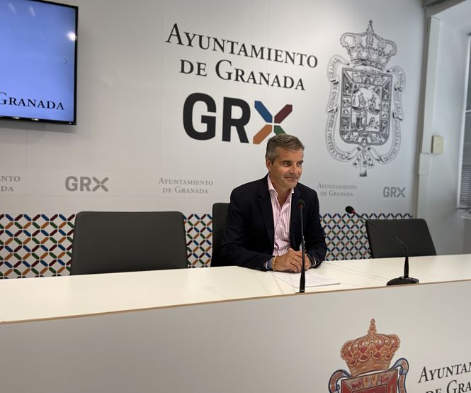 César Díaz,portavoz del grupo popular en el Ayuntamiento de Granada (PP)