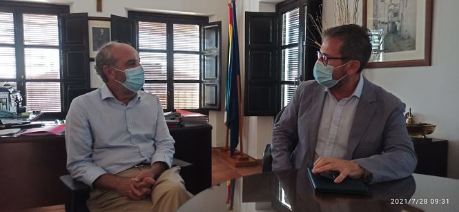 Imagen de la visita a Soportújar (JUNTA) 