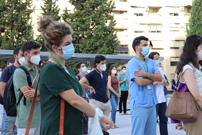 Recibimiento a los nuevos residentes (HOSPITAL VIRGEN DE LAS NIEVES)