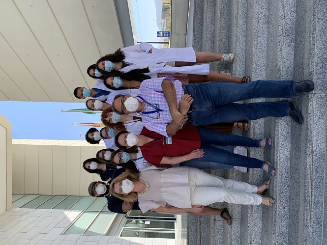 El equipo de investigación que ha desarrollado un nuevo nanofármaco que podría mejorar la respuesta al tratamiento de los pacientes con cáncer de pulmón (UGR) 