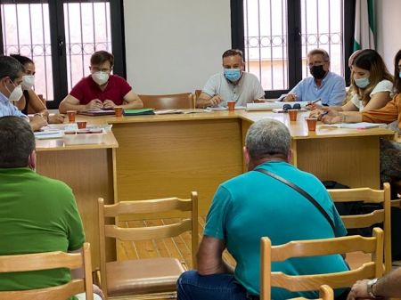 Imagen de la reunión (AYTO. BAZA) Imagen de la reunión (AYTO. BAZA)