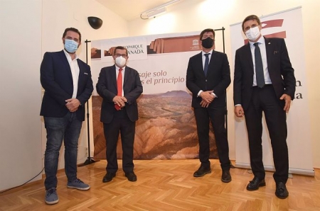 Rueda de prensa de presentación del Plan de Sostenibilidad Turística del Geoparque de Granada (DIPUTACIÓN DE GRANADA) Rueda de prensa de presentación del Plan de Sostenibilidad Turística del Geoparque de Granada (DIPUTACIÓN DE GRANADA)