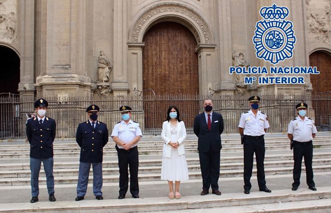 Presentación de los policías europeos (POLICÍA NACIONAL) 