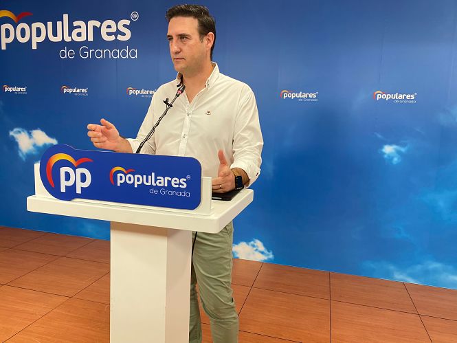 El presidente del PP de Armilla, Eloy López (PP) 