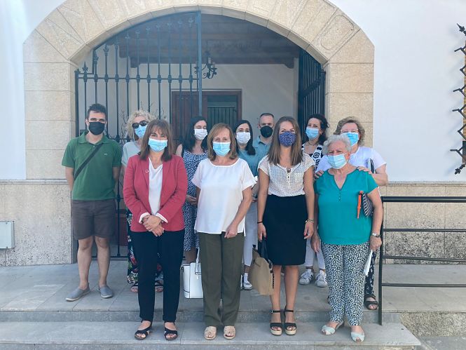 Imagen de la visita a Láchar (DIPUTACIÓN) 