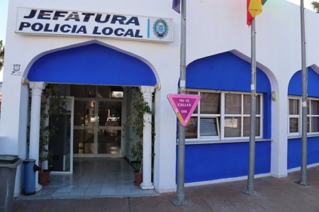Jefatura de la Policía Local de Almuñécar, en imagen de archivo (AYUNTAMIENTO) Jefatura de la Policía Local de Almuñécar, en imagen de archivo (AYUNTAMIENTO)