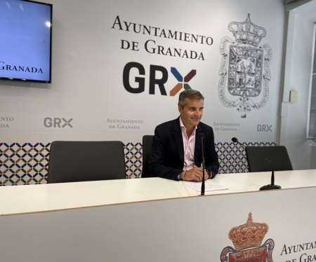 César Díaz, portavoz del grupo popular en el Ayuntamiento de Granada (PP)