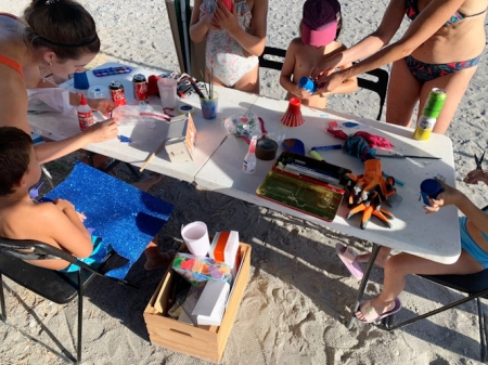 Taller realizado en la Playa, de Puerta del Mar (AYTO. ALMUÑECAR) Taller realizado en la Playa, de Puerta del Mar (AYTO. ALMUÑECAR)