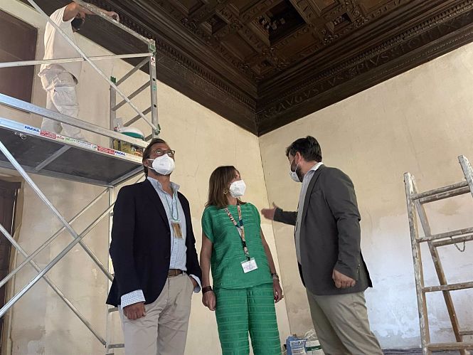 Intervención en las Habitaciones del Emperador de la Alhambra (PATRONATO ALHAMBRA Y GENERALIFE) 