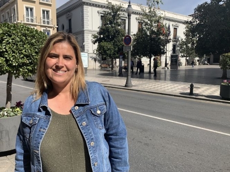 La concejala del PSOE en el Ayuntamiento de Granada, Nuria Gutiérrez (PSOE) 